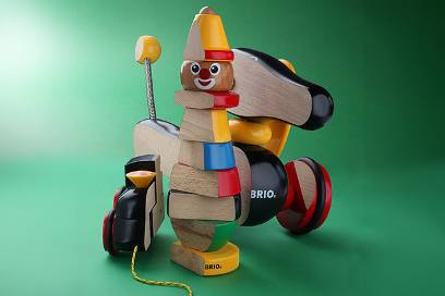 Toddler Wobbler, red/yellow | Ride Ons & Walkers | BRIO