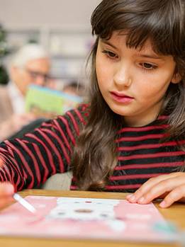 Peinture par numéros enfant