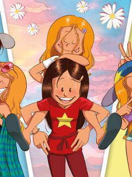 Une illustration d'un puzzle Les Sisters