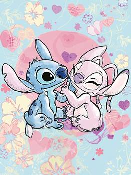 Disney Stitch et Angel Puzzle Nathan