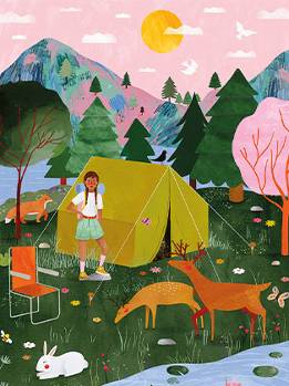 Puzzle Nathan Let's go Camping