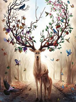 Cerf fantastique